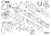 Bosch 3 611 B5A 4K2 GBH 2000 Rotary Hammer Spare Parts